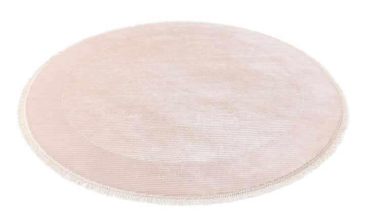 6' 9 x 6' 9 Hand Knotted Darya Wool Round Rug