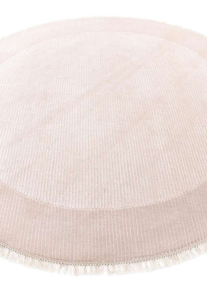 6' 9 x 6' 9 Hand Knotted Darya Wool Round Rug