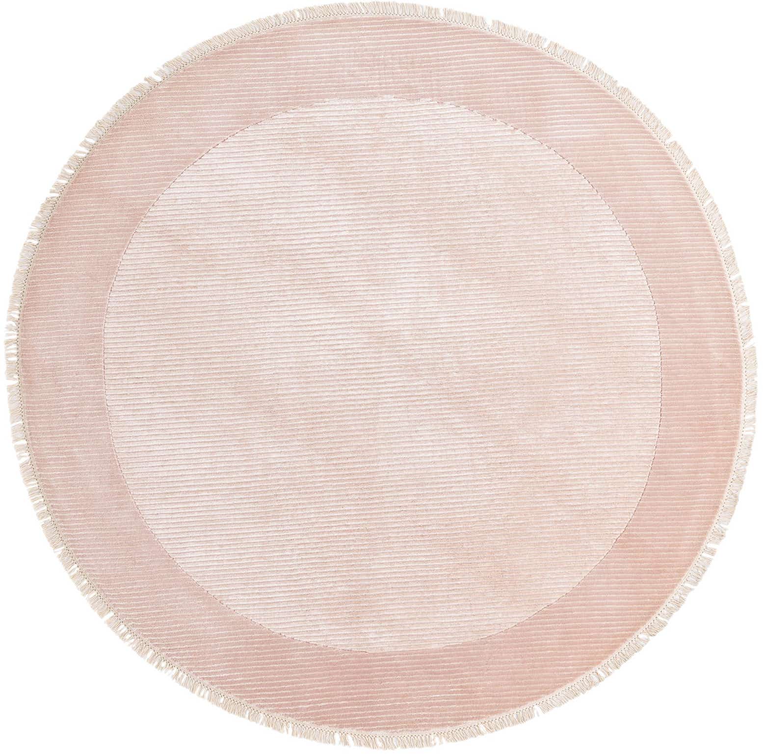 6' 9 x 6' 9 Hand Knotted Darya Wool Round Rug