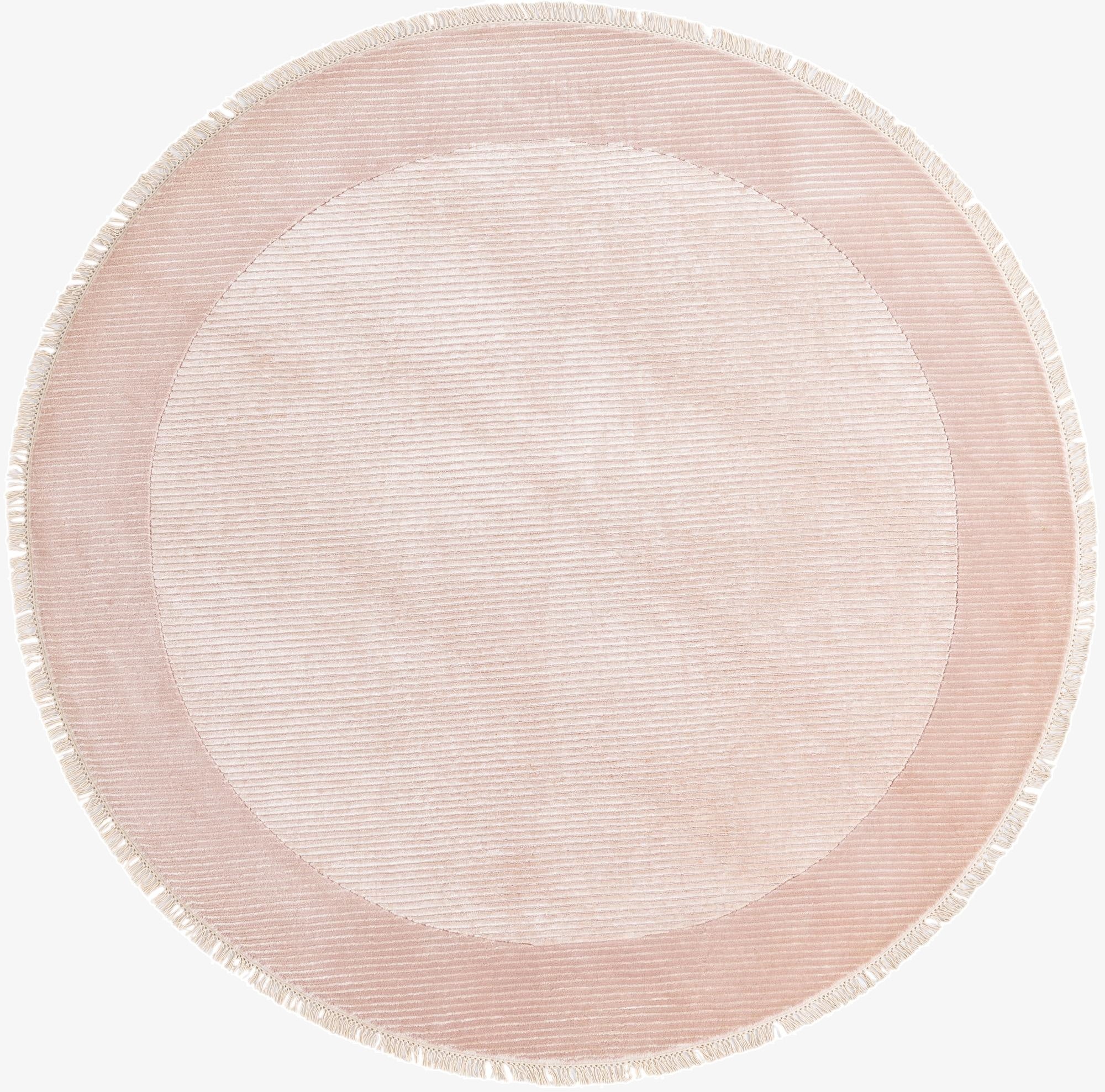 6' 9 x 6' 9  Hand Knotted Darya Wool Round Rug