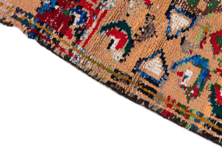 2' 2 x 5' 3 Hand Knotted Ultra Vintage Persian Wool Runner Rug