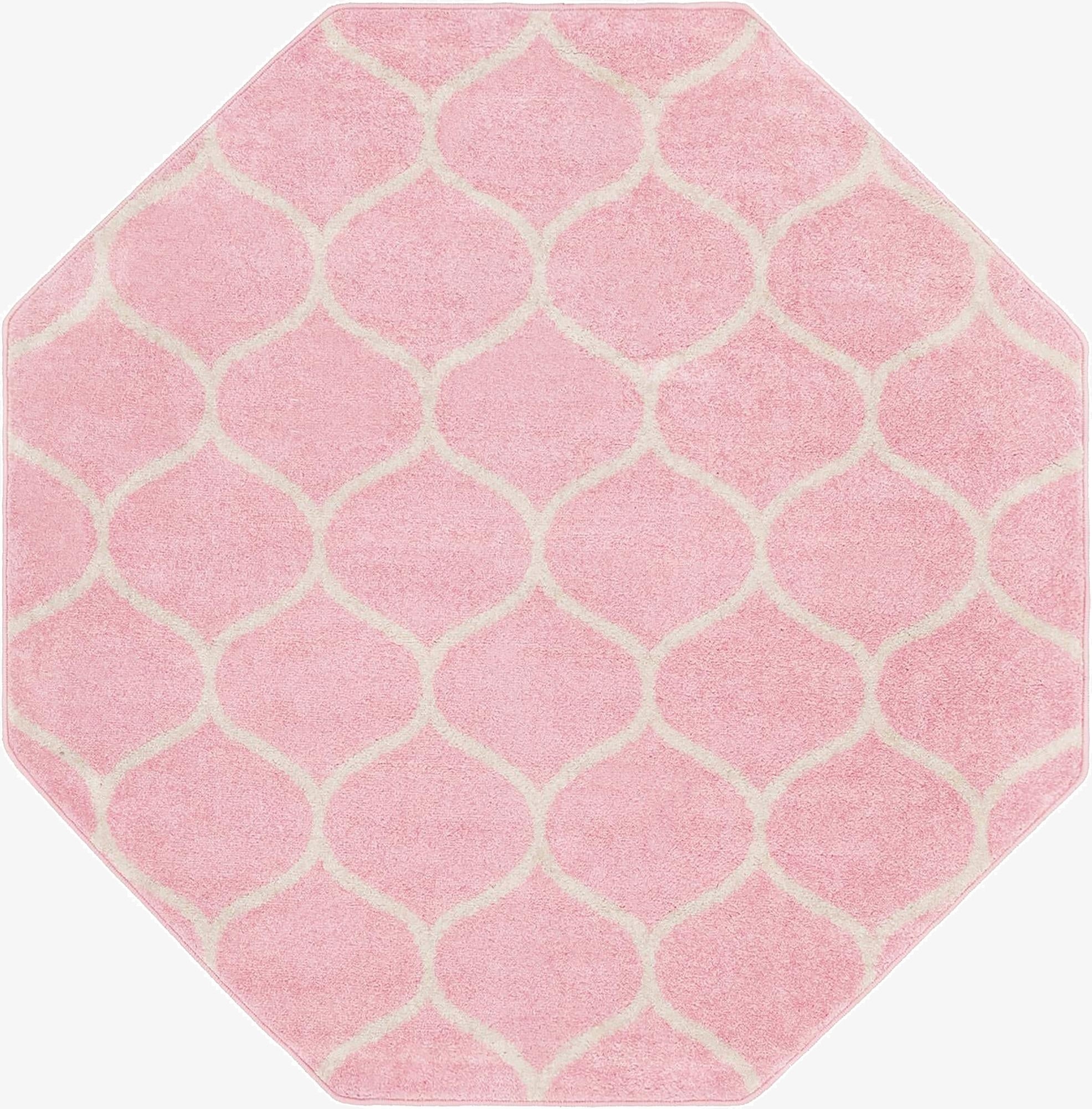 7' 10 x 7' 10 Trellis Frieze Octagon Rug