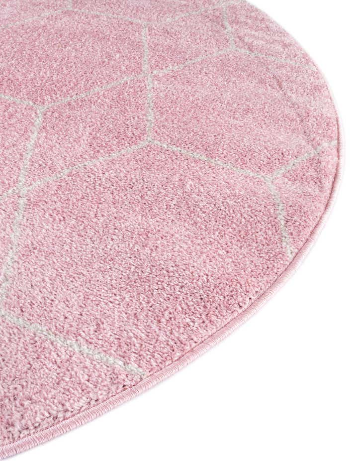 3' x 5' 3 Lattice Frieze Oval Rug