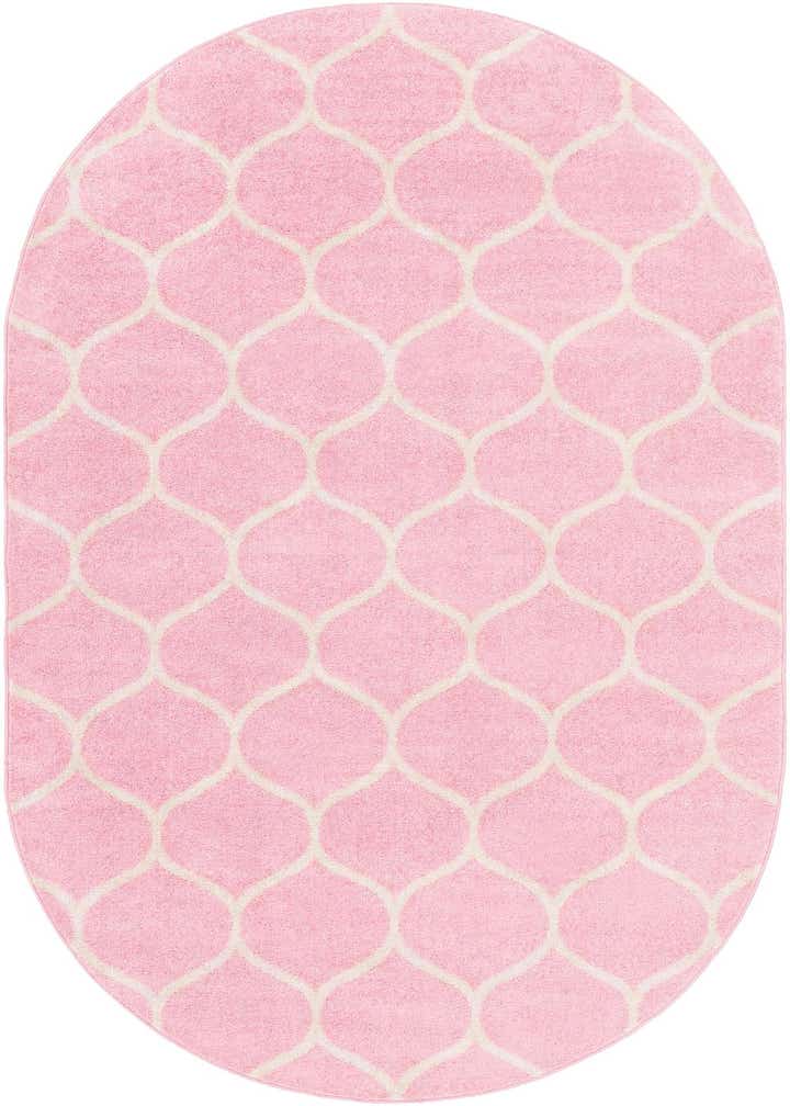 3' x 5' 3 Trellis Frieze Oval Rug