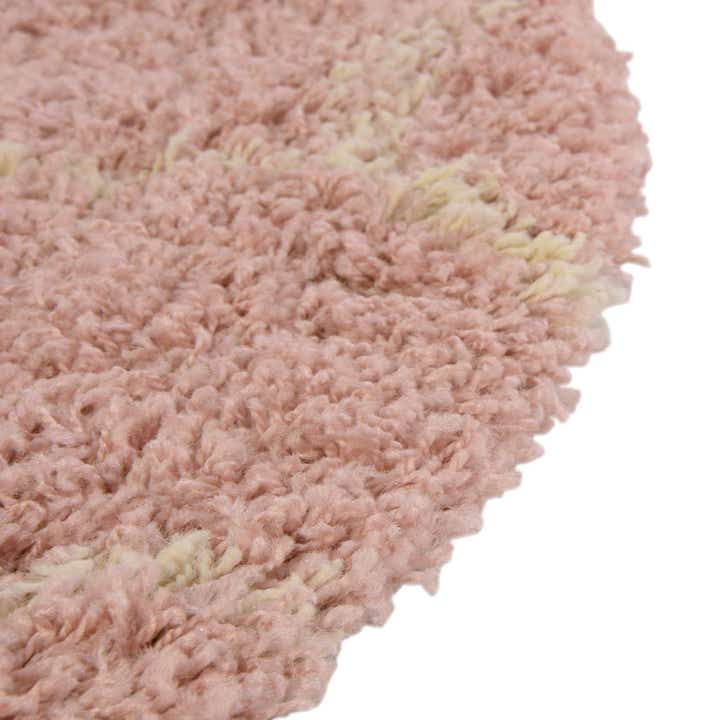 5' 3 x 8' Trellis Shag Oval Rug