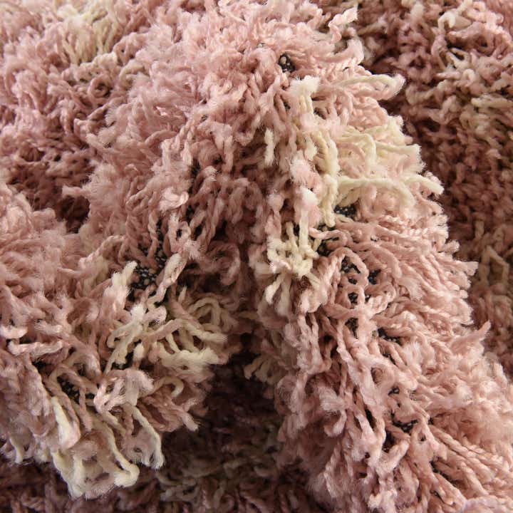 5' 3 x 8' Trellis Shag Oval Rug