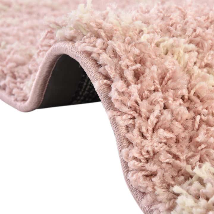 5' 3 x 8' Trellis Shag Oval Rug