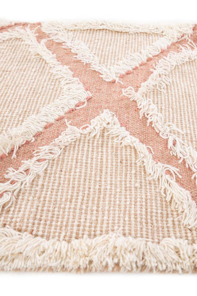 Detail image of 2' x 2' 10 Hand Woven Arizona Wool Rug