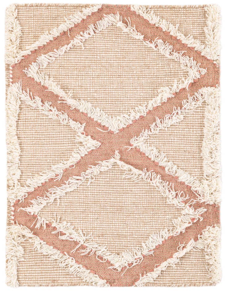 Detail image of 2' x 2' 10 Hand Woven Arizona Wool Rug