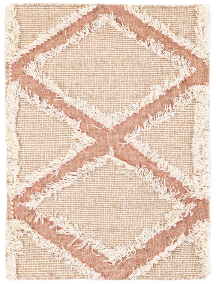 Detail image of 2' x 2' 10 Hand Woven Arizona Wool Rug