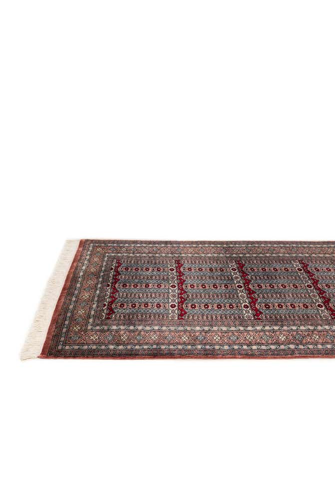 4' 2 x 6' 3 Hand Knotted Bokhara Oriental Wool Rug