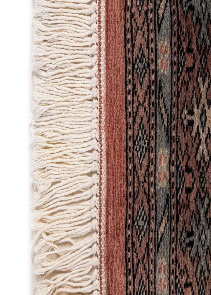 4' 2 x 6' 3 Hand Knotted Bokhara Oriental Wool Rug