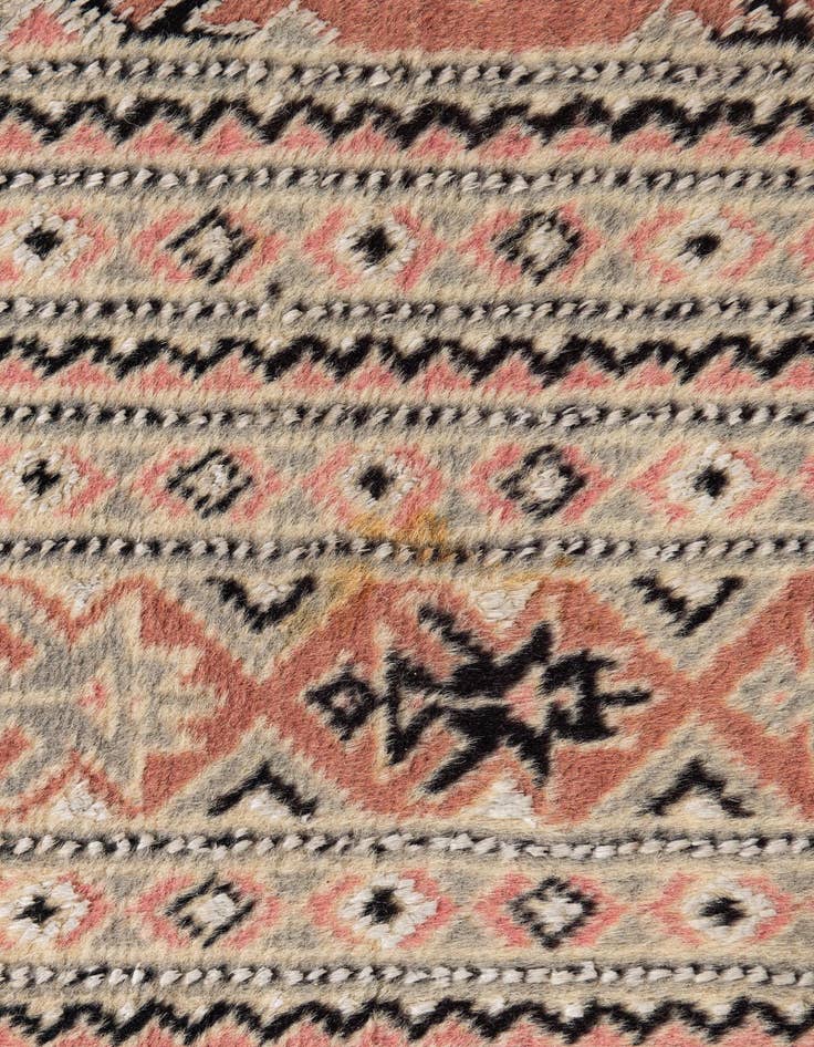 Detail image of 7' 3 x 9' 6  Hand Knotted Bokhara Oriental Rug