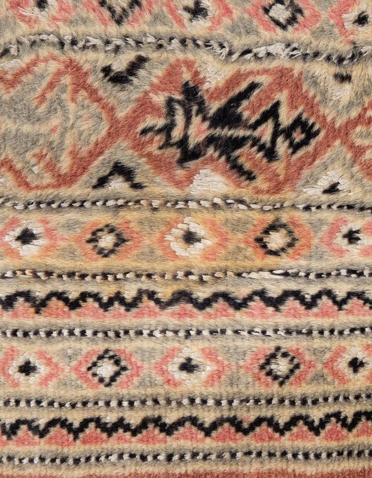 Detail image of 7' 3 x 9' 6  Hand Knotted Bokhara Oriental Rug