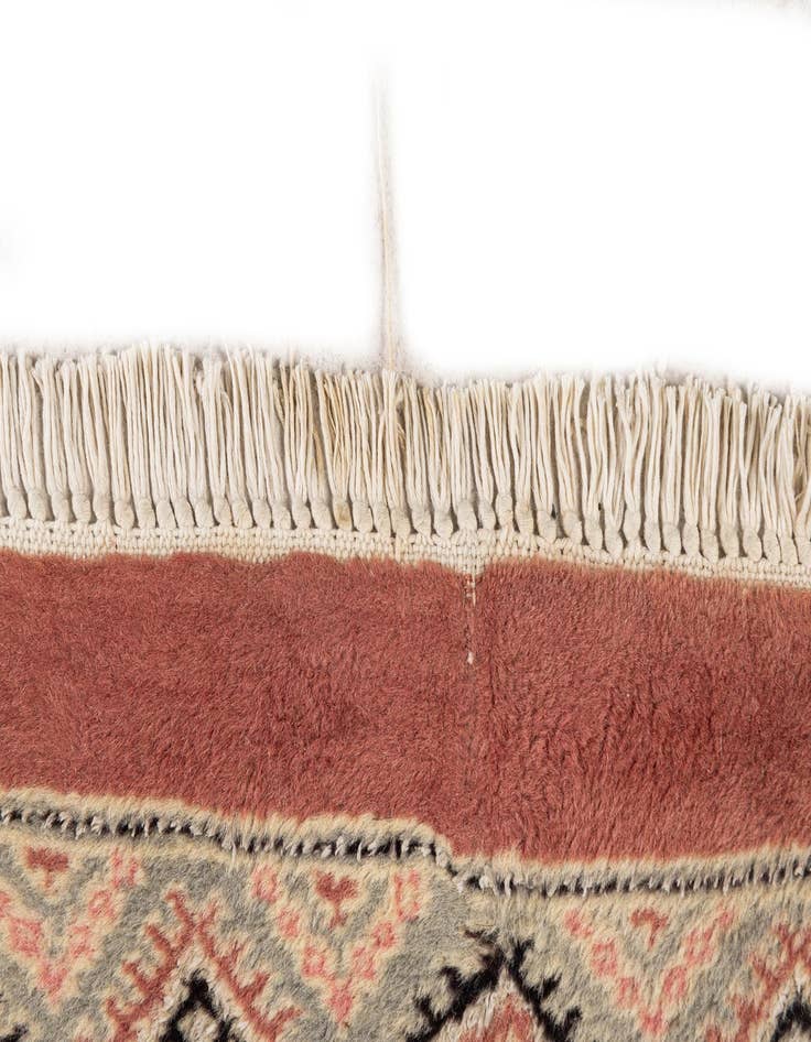 Detail image of 7' 3 x 9' 6  Hand Knotted Bokhara Oriental Rug