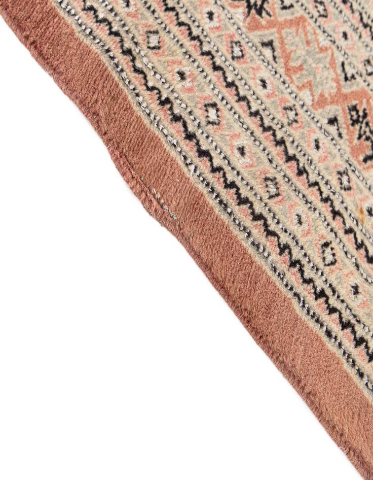 Detail image of 7' 3 x 9' 6  Hand Knotted Bokhara Oriental Rug