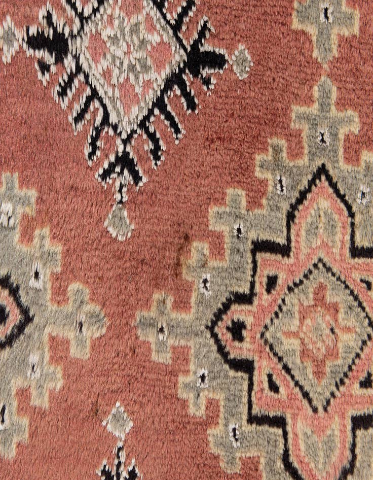 Detail image of 7' 3 x 9' 6  Hand Knotted Bokhara Oriental Rug