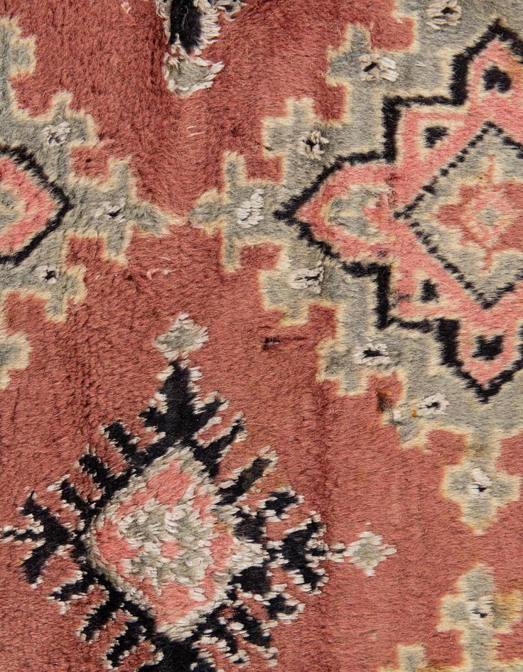Detail image of 7' 3 x 9' 6  Hand Knotted Bokhara Oriental Rug