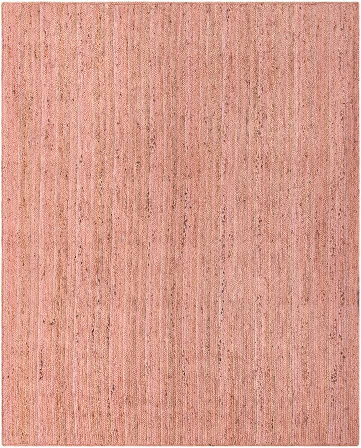 8' x 10' Handmade Braided Jute Rug