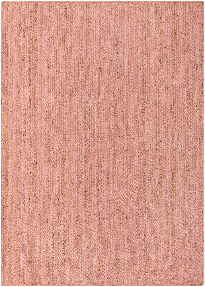 6' 1 x 9' Handmade Braided Jute Rug