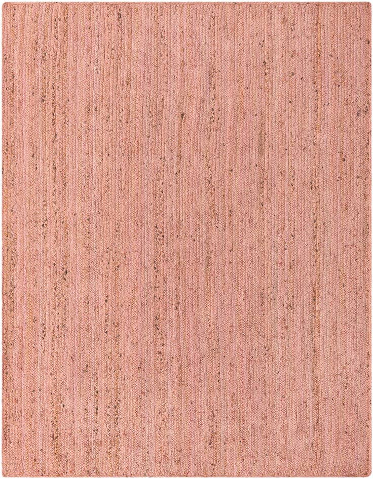 Detail image of 6' 1 x 9'  Hand Braided Jute Rug