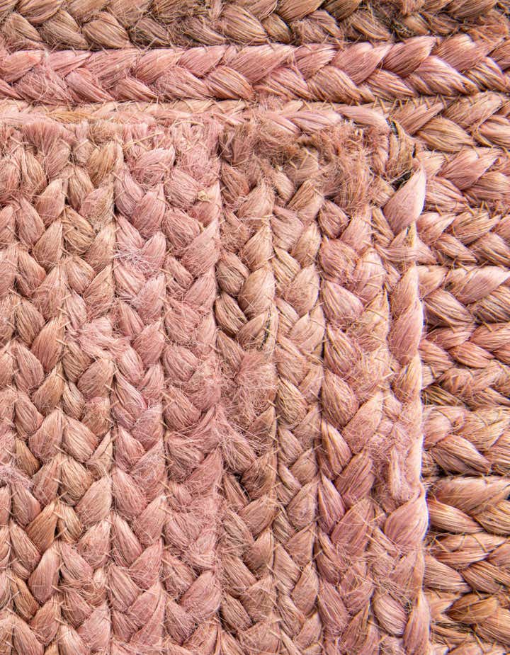 8' x 10' Handmade Braided Jute Rug