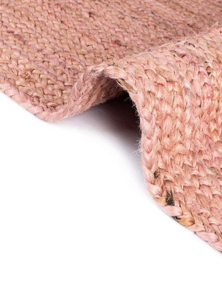 8' x 10' Handmade Braided Jute Rug