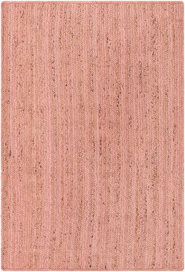 Detail image of 4' 1 x 6' 1 Handmade Braided Jute Rug