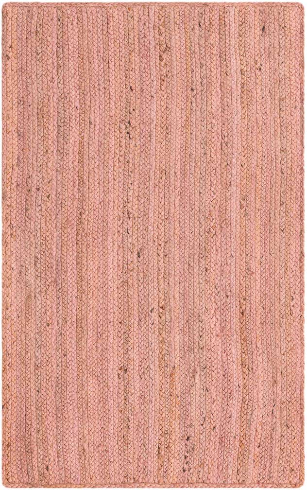 3' 3 x 5' 1 Handmade Braided Jute Rug