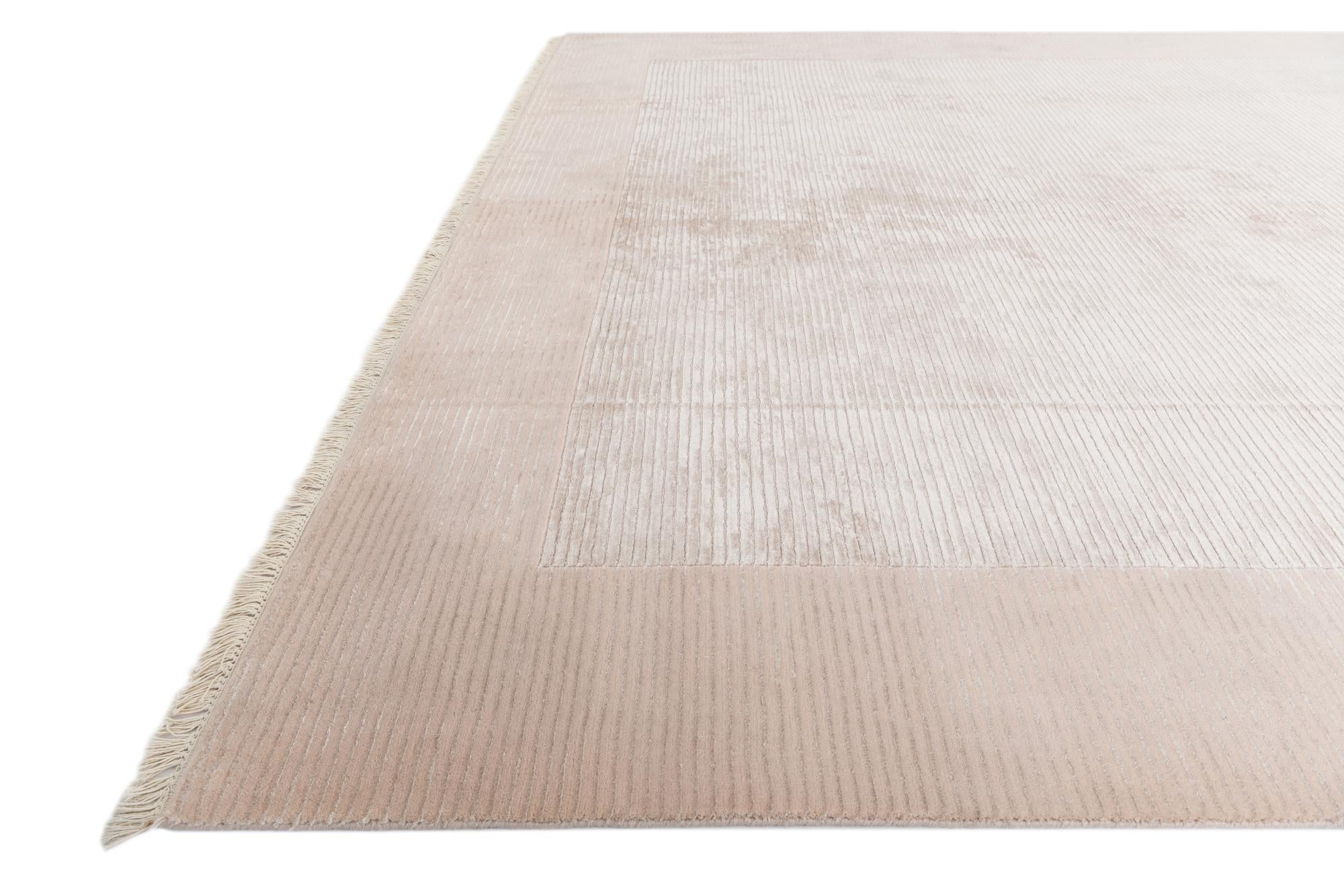 8' 3 x 11' 7 Hand Knotted Darya Wool Rug