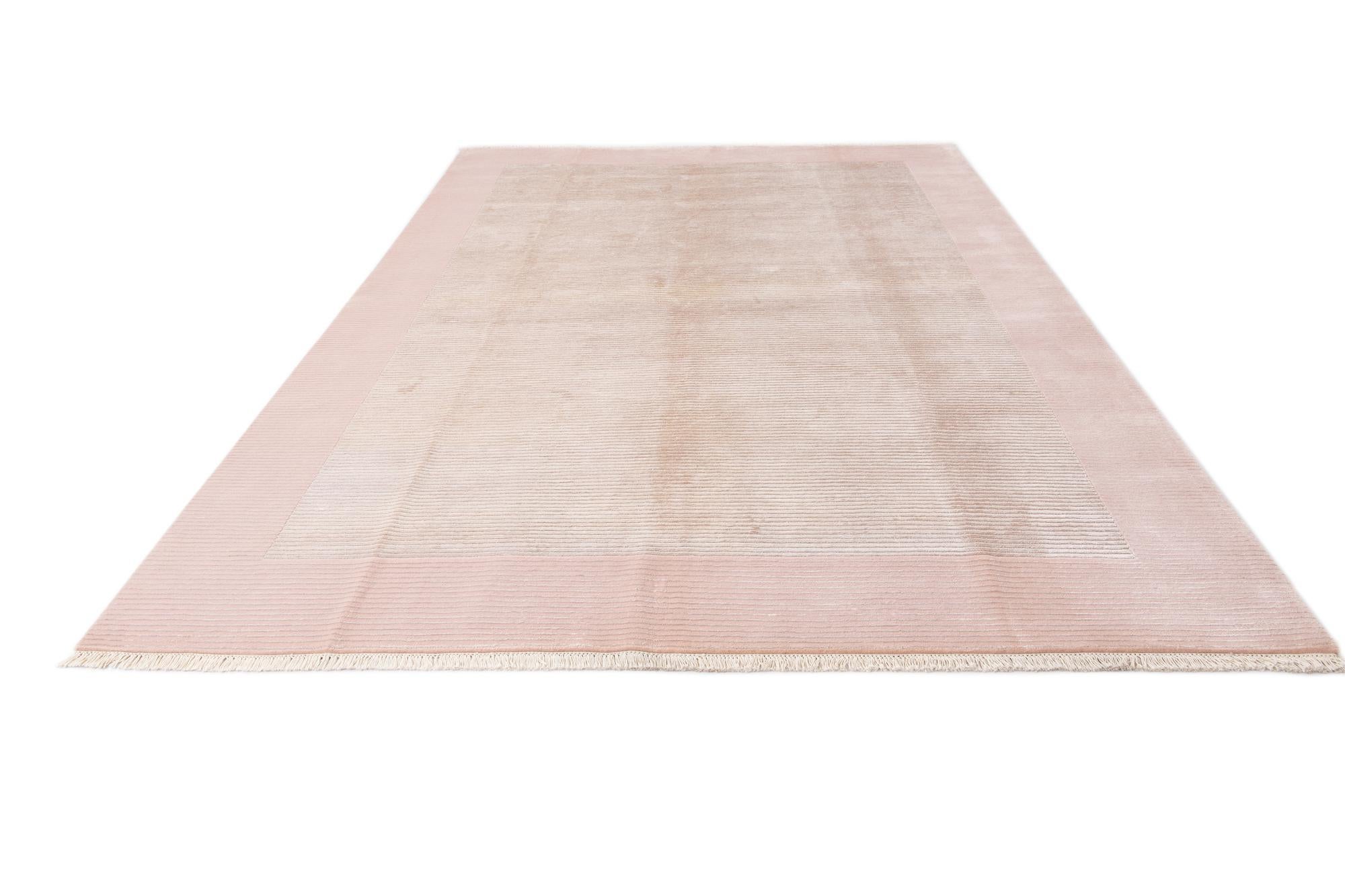 8' 3 x 11' 7 Hand Knotted Darya Wool Rug