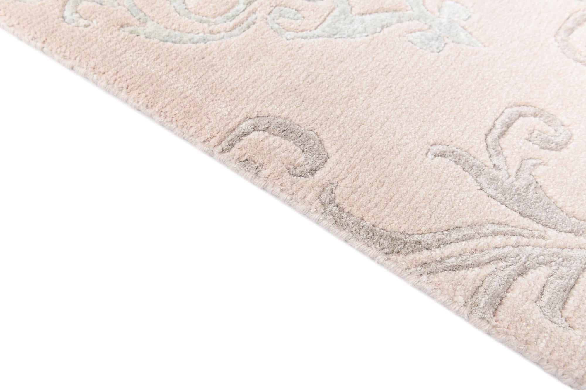 6' 9 x 9' 6 Hand Knotted Darya Wool Rug