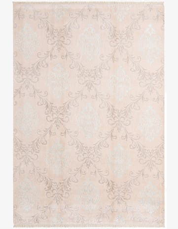 6' 9 x 9' 6 Hand Knotted Darya Wool Rug