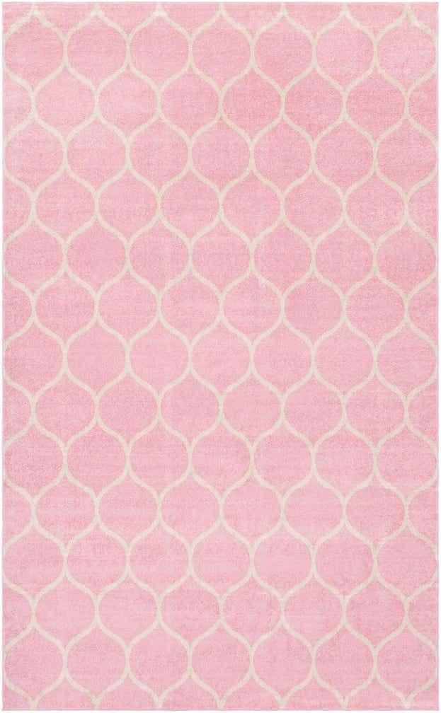 5' 3 x 8' Lattice Frieze Rug