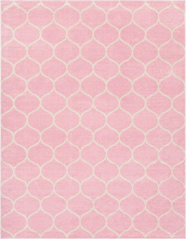 Detail image of 10' x 14' Lattice Frieze Rug