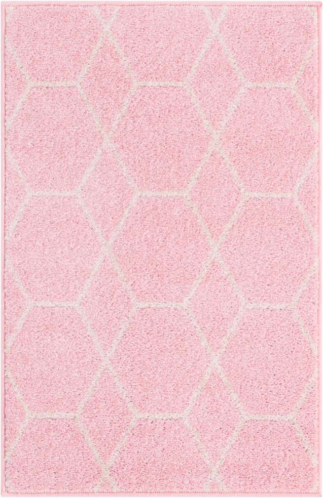 2' x 3' Lattice Frieze Rug