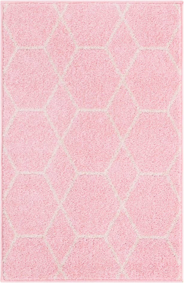 Detail image of 2' x 3' Lattice Frieze Rug