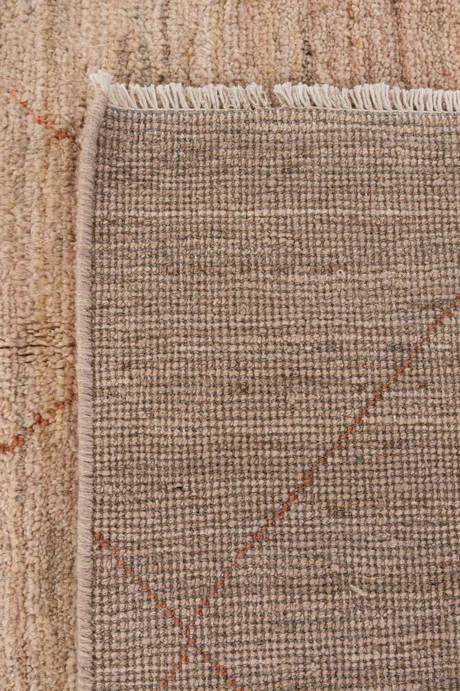 4' 8 x 6' 7 Hand Knotted Moroccan Wool Rug