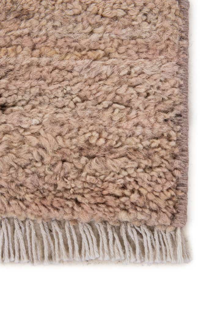 4' 7 x 6' 6 Hand Knotted Moroccan Wool Rug