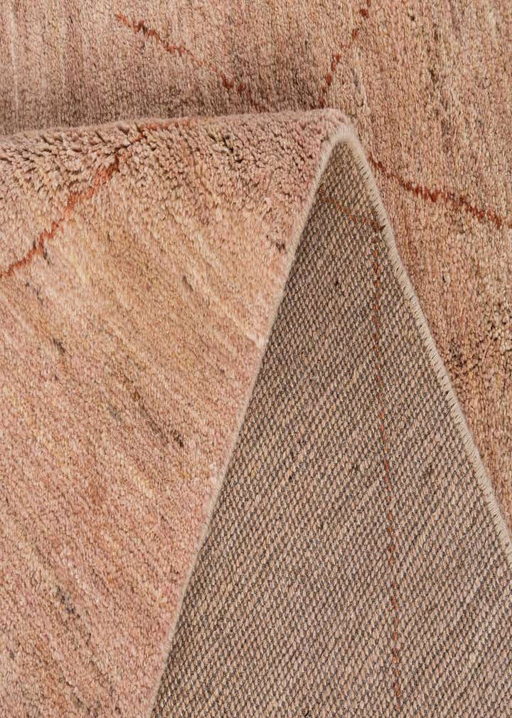 4' 9 x 6' Hand Knotted Moroccan Wool Rug