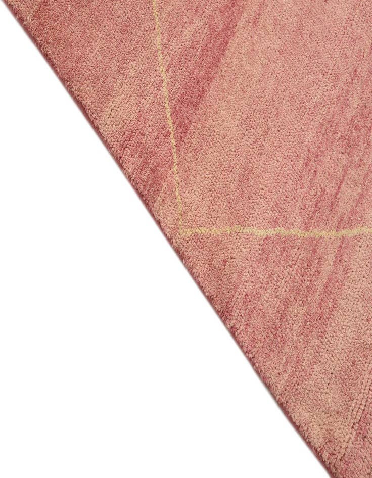 Detail image of 5' 6 x 8' 5 Hand Knotted Moroccan Wool Rug