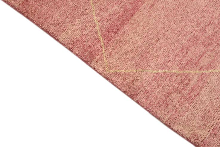 Detail image of 5' 6 x 8' 5 Hand Knotted Moroccan Wool Rug
