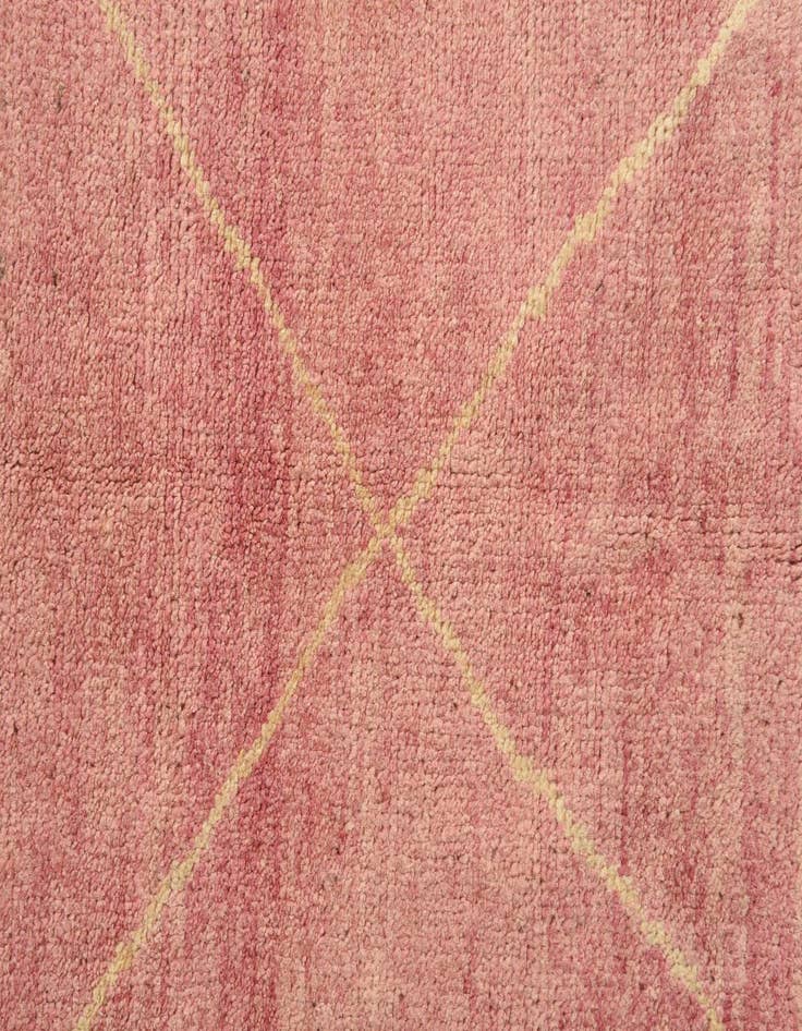 Detail image of 5' 6 x 8' 5  Hand Knotted Moroccan Wool Rug