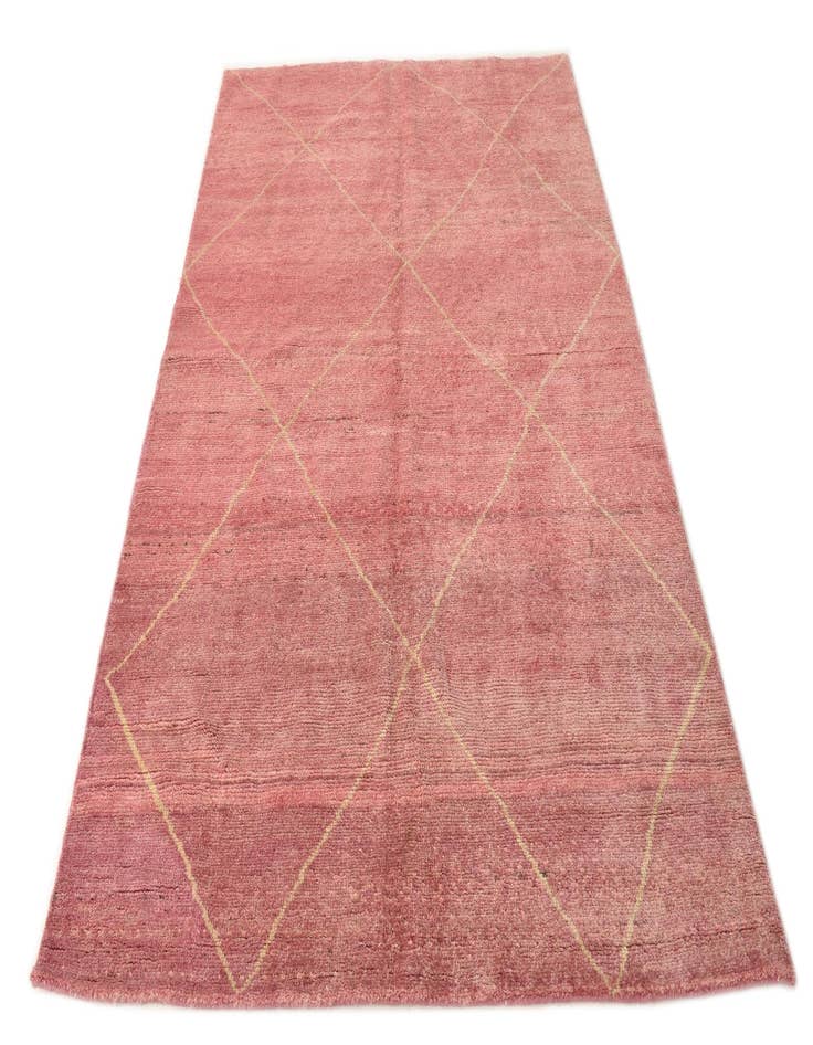 Detail image of 5' 6 x 7' 9  Hand Knotted Moroccan Wool Rug