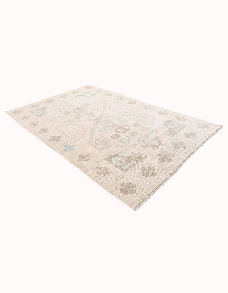 Detail image of 5' 9 x 9' Hand Knotted Moroccan Wool Rug