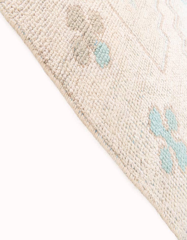 Detail image of 5' 9 x 9'  Hand Knotted Moroccan Wool Rug