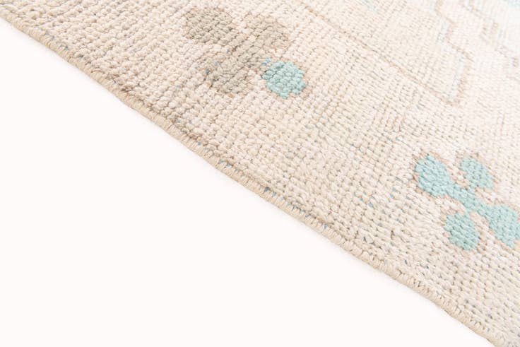 Detail image of 5' 9 x 9' Hand Knotted Moroccan Wool Rug