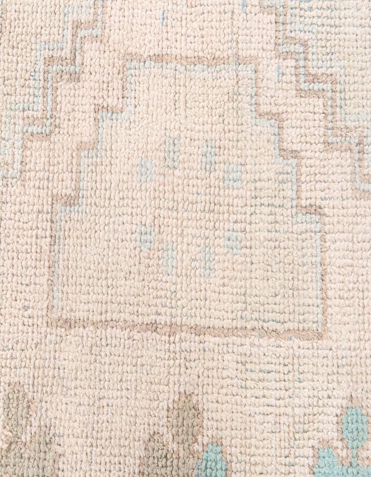 Detail image of 5' 9 x 9'  Hand Knotted Moroccan Wool Rug
