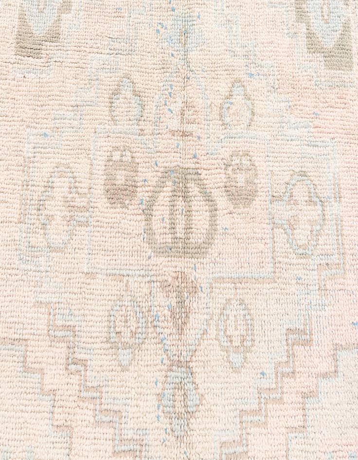 Detail image of 5' 9 x 9'  Hand Knotted Moroccan Wool Rug