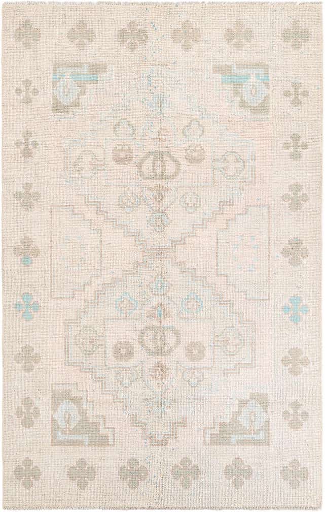 5' 9 x 9' Hand Knotted Moroccan Wool Rug